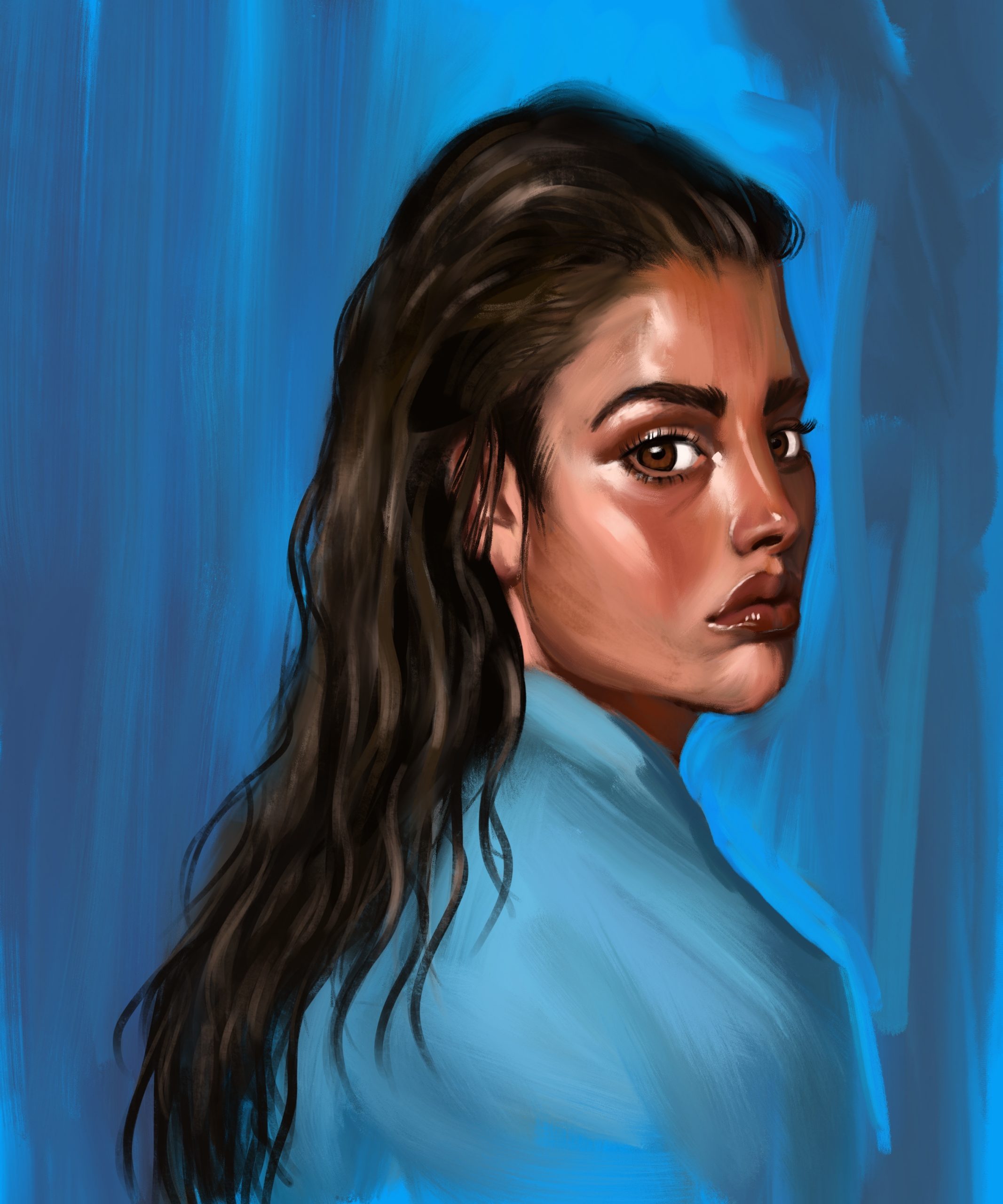 Painterly Portrait