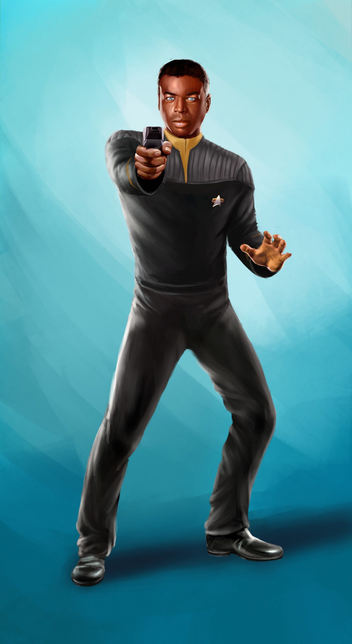 Star Trek Character Pose