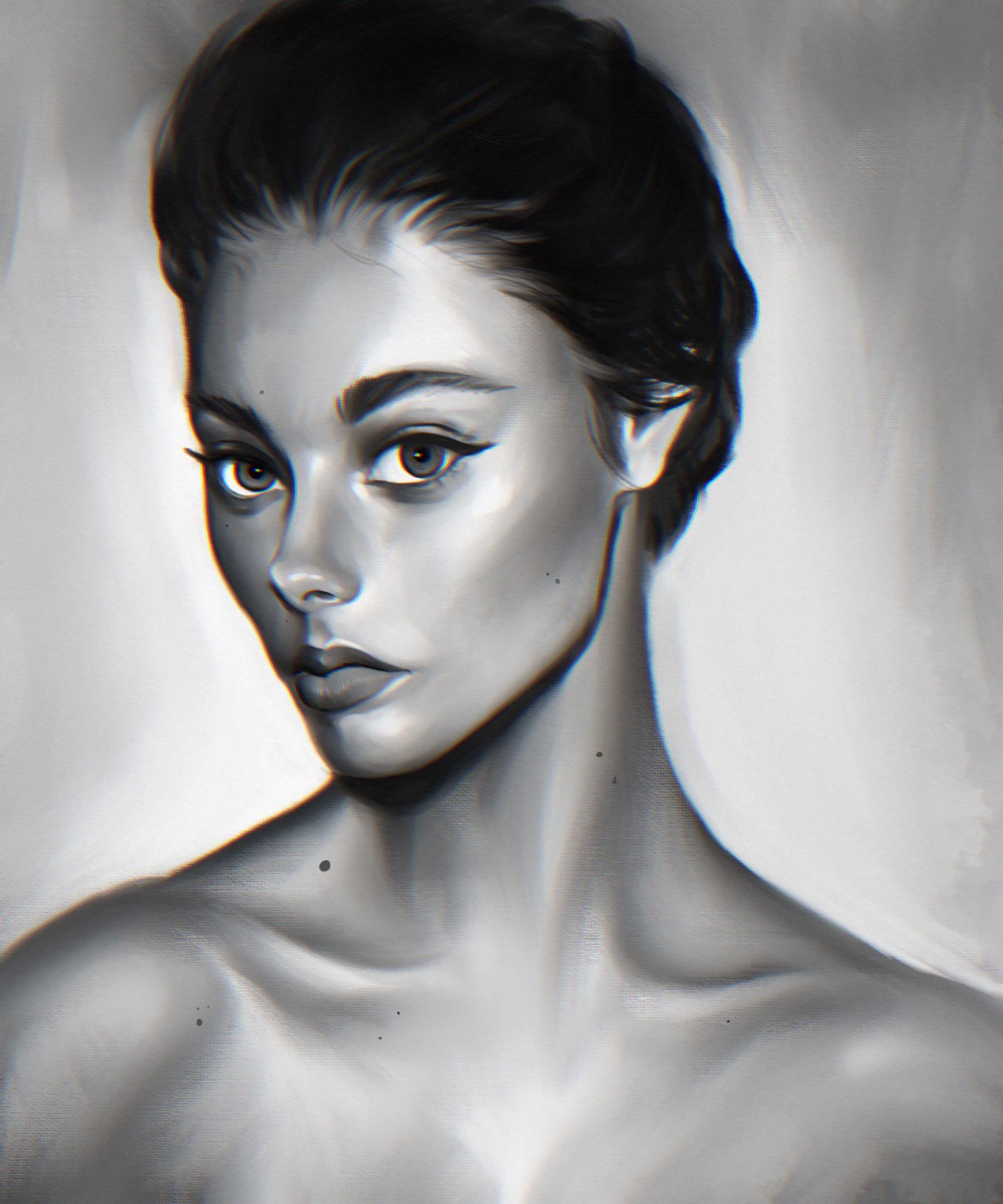 Black and White Portrait