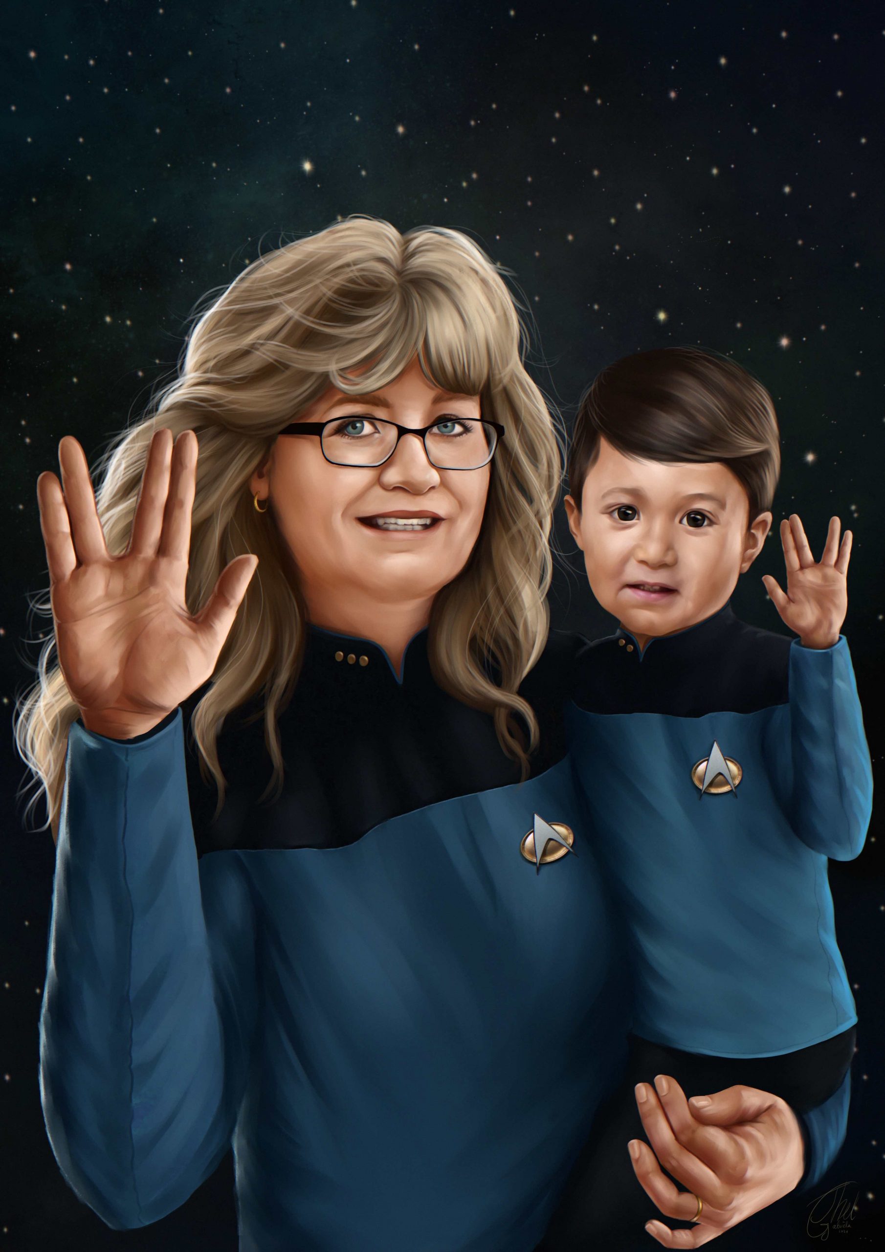 Star Trek Portrait Commission